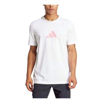 adidas Aeroready Padel Category Graphic T-shirt Asia Sizing White IS5212