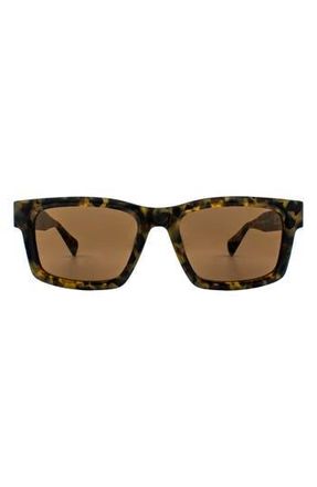 AllSaints Aden 54mm Square Sunglasses in Camo Tort at Nordstrom Rack