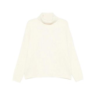 Lois Alba Roll Neck Sweater - Dames - Coltruien - Wit - S - Truien & Vesten