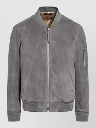 Tom Ford jacket ribbed cuffs hem side pockets