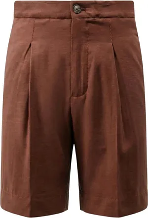 Hev&ograve; Donna, Pantaloncini, Marrone, M, new
