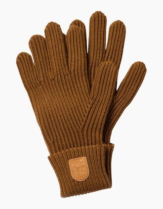 Parajumpers Womens Parajumpers Plain Gloves Almond - Brown - Size: S-M