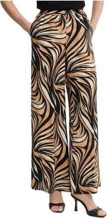 Twinset Wijde broek - Dames - Wijde Broeken - Veelkleurig - M - Broeken