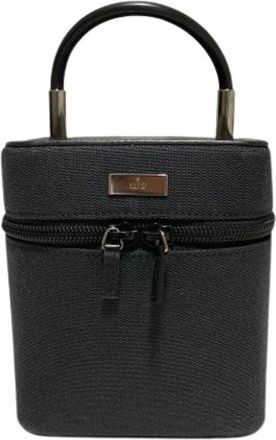 Gucci Pre-owned Mini Bags, female, Black, Size: ONE SIZE Pre-owned Canvas Mini Bag