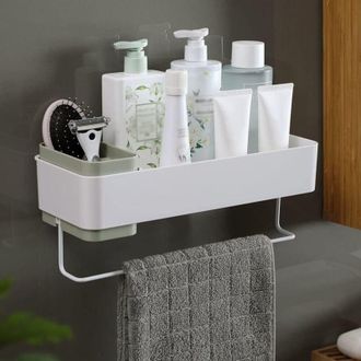 OEM Portaoggetti Da Bagno, Portaoggetti Galleggianti Senza Foratura, Porta Shampoo E Gel Doccia A Parete, Portasciugamani, Portaoggetti Da Cucina, Portabo