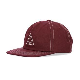 HUF Driehoek Snapback Pet Berry - Heren - Petten - Bruin - ONE Size - Katoen - Accessoires