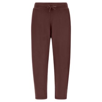 Freddy Pantaloni joggers cropped in felpa invernale tinta in capo
