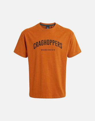 Craghoppers Mens Craghoppers Mens Batley Work T-Shirt - Orange - Size: 46