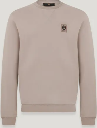 Belstaff Belstaff Sweatshirt Mens Cotton Fleece Pumice Size S
