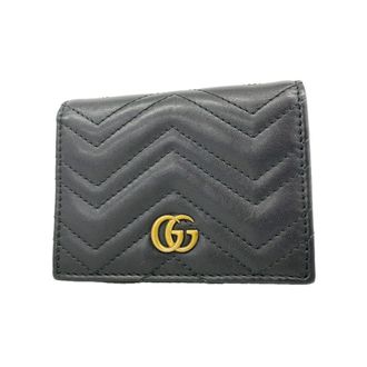 Gucci Black Leather Wallet (Bi-Fold) (Pre-Owned)