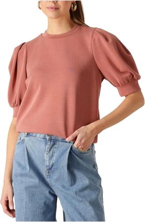 Notre-V Overhemden, Dames, Rood, L, Polyester, Stijlvolle Nv-Frigie Trui