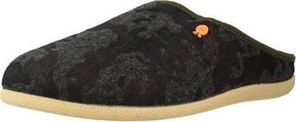 Hot Potatoes Mens Forchach Slipper, Kaki, 6.5 UK
