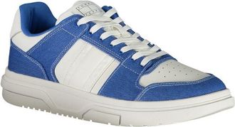Tommy Hilfiger Color-Block Polyurethane Sneaker - White