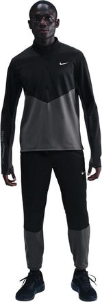 Nike Pacer Dri-FIT-shirt met kwartrits voor heren (Antraciet)