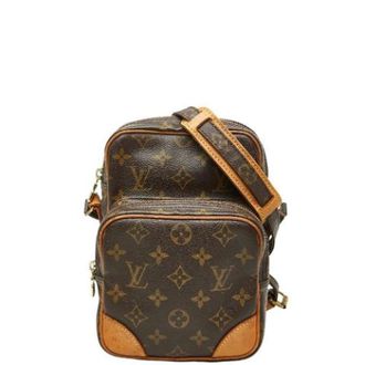 Louis Vuitton Pre-owned Cross Body Bags, female, Brown, Size: ONE SIZE Pre-owned Vintage Cross Body Bag