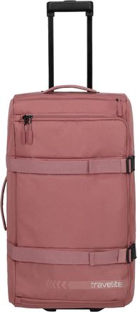 Travelite Koffer TRAVELITE Kick Off L, Damen, Gr. B/H/T: 68cm x 37cm x 26cm 65 l, rosa, Polyester, Koffer Koffer