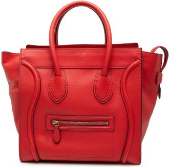 Celine Pre-owned Celine Mini Calfskin Luggage Tote Ladies QTME6DVE7639CHVC