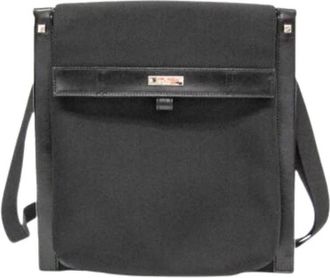 Gucci Pre-owned Nylon Cross Body Bag - Dames - Vintage Schoudertas - Zwart - ONE Size - Nylon - Vintage