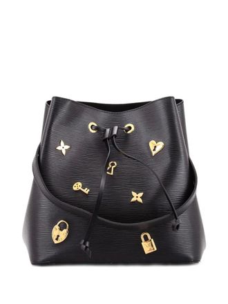 Louis Vuitton NeoNoe Handbag Love Lock Epi Leather bucket bag - Zwart