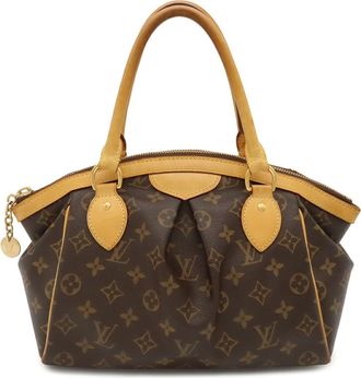 Louis Vuitton Brown Monogram Monogram Handbag Tote Bag (Pre-Owned)