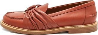 Chlo&eacute; Mocassini in pelle - Marrone