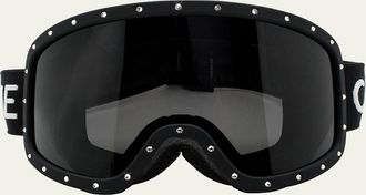Celine Mens Rhinestone Acetate Ski Goggles