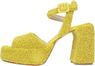 Elena Iachi Mujer, Zapatos, Amarillo, Talla: 37 EU