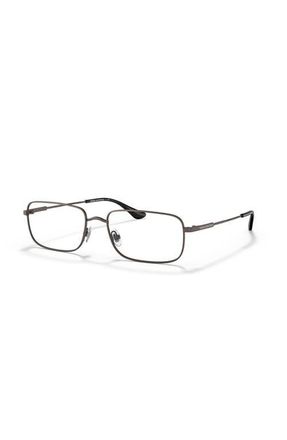 Brooks Brothers 57mm Rectangle optical glasses in Grey at Nordstrom