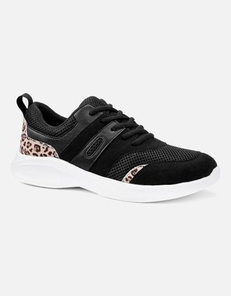 Hotter Womens Dare Womens Trainers - Black - Size: 9