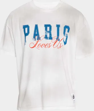 Alchemist Mens PSG Paris Loves Livin In America T-Shirt
