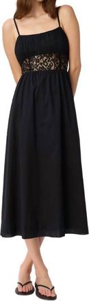 Cami NYC Octavia Cotton Dress In Black