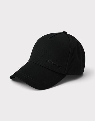 Missoni Mens Embroidered Logo Cap Black - Size: ONE size