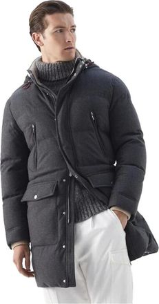 Brunello Cucinelli Heren, Jassen, Blauw, Maat: 2XL