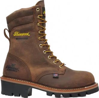 Thorogood Mens Logger Series Work Boots In Stud Horse