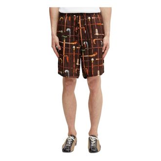 Dr&ocirc;le de Monsieur Hombre, Pantalones cortos, Marr&oacute;n, Talla: XL