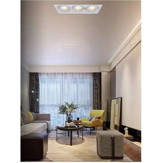 Trade Shop Trade Shop Traesio - Trade Shop - Led Faretto Ar111 30w Bianco Luce Bianca Fredda Calda Natural 2700 Lm Ar111-01b