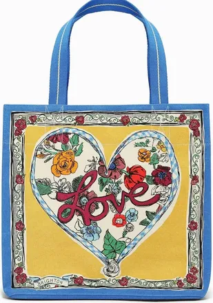 Brighton Tied With Love Tote Bag In Blue