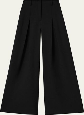 Lafayette 148 New York x The Morning Show Warren Wide-Leg Wool Pants