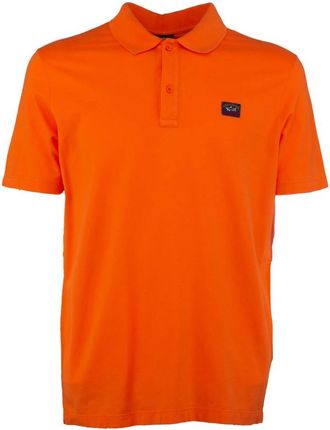 Paul & Shark Polo Shirt - Heren - Polos - Oranje - S - Katoen - Tops