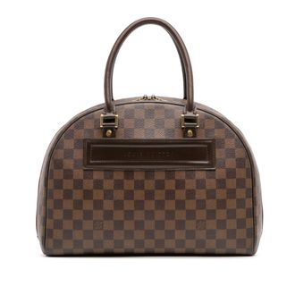 Louis Vuitton Boston Handtas Schaakbord