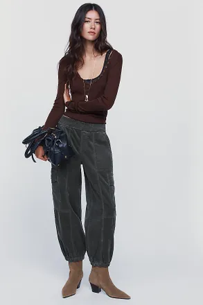 Anthropologie Sanctuary Vista Mid Rise Tapered Cargo Pants