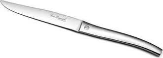 Bloomingdale's Alphonse Abeille Steak Knife Set of 4 Smooth in Silver at Nordstrom