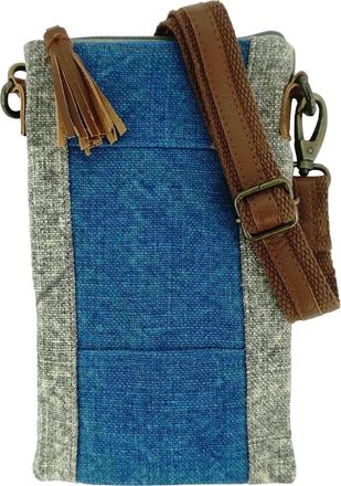 Vintage Addiction Crossbody Bag in Moroccan Blue/Light Grey at Nordstrom Rack