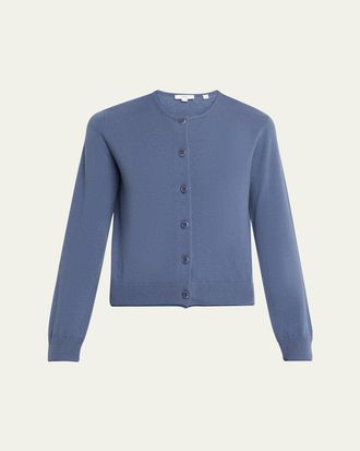 Vince Scallop-Trim Cardigan