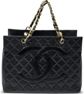 Chanel Borsa tote GST trapuntata - Nero