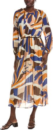 Marc Cain Printed Silk-Blend