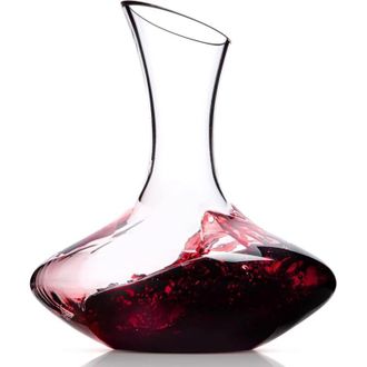 OEM [mai Usato]decanter In Cristallo Soffiato A Mano, 1700 Ml. Resistente Agli Urti. Design Elegante Per Una Presentazione Raffinata Dei Vostri Vini. Deca