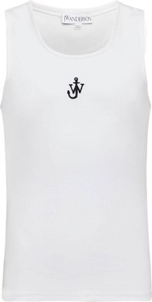 J.W.Anderson Logo Tank Top - Mens - Elastane/Cotton