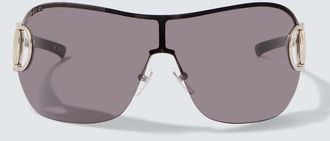 Gucci Sign shield sunglasses