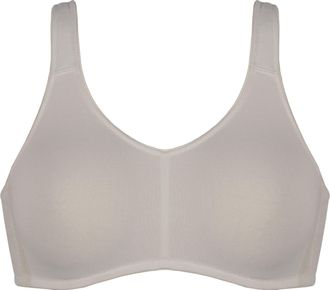 Naturana Soft-BH NATURANA Cotton, Damen, Gr. 100, Cup B, beige (light beige), Obermaterial: 95% Baumwolle, 5% Elasthan. R&uuml;ckenteil: 84% Polyester, 16% Elasthan